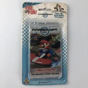 Mario Kart Wii Trading Card Fun Pak Enterplay Nintendo 2009